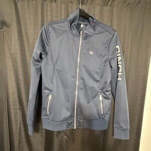 Cinch Blue Zip-Up Jacket